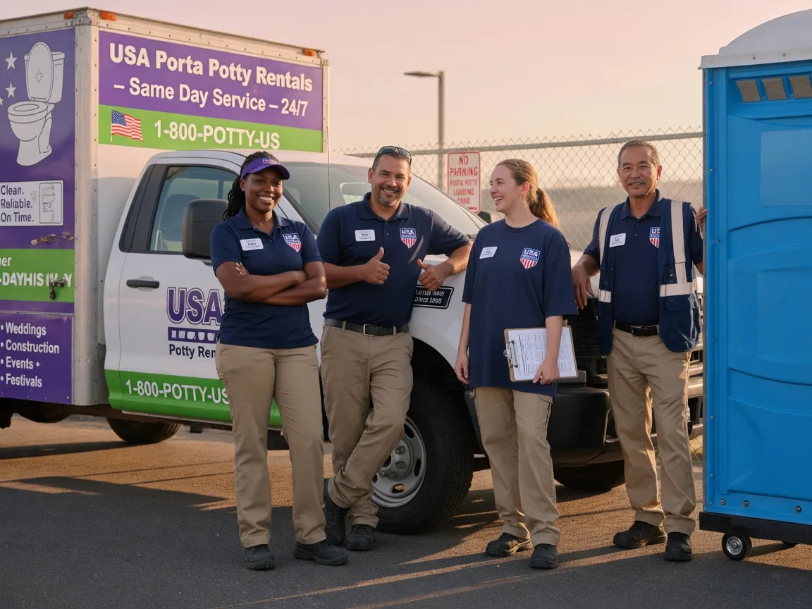 Porta Potty Rental company in Patterson, CA